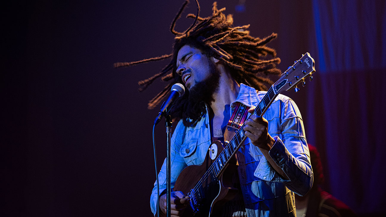 Kingsley Ben-Adir as Bob Marley in Bob Marley: One Love